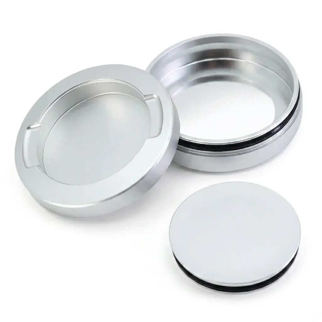 Premium aluminum snus cans with anodized finish