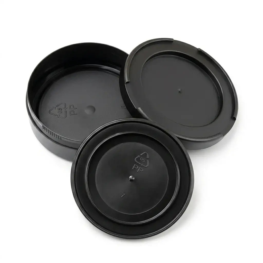 CR nicotine pouch cans in black finish