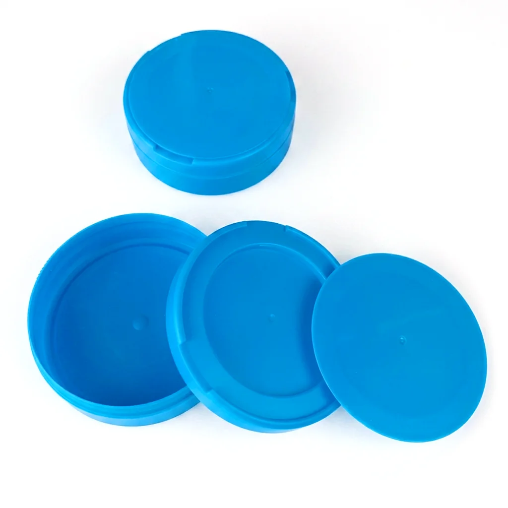 PP Plastic Snus Can — Snap-On Lid view 2
